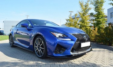 Тюнінг накладка переднього бампера Lexus RC F вер.1 фото