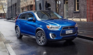рамки противотуманок с LED огнями Mitsubishi ASX фото