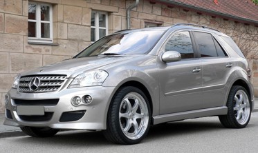 шторка-полиця багажника Mercedes ML W164, бежева фото