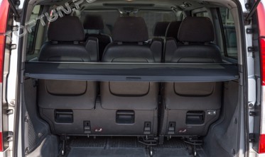 шторка-полка багажника Mercedes Vito II черная фото