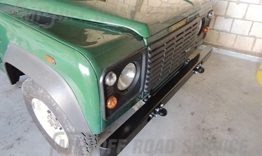 Силовой  передний бампер под орининал Land Rover Defender (1990-2016) фото