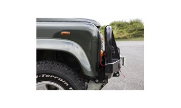 Силовий передній бампер HD2 із дугою Land Rover Defender 90/110/130 (1990-2016) фото