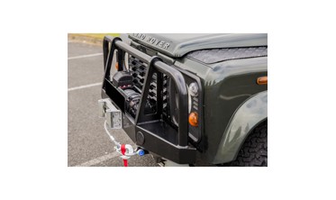 Силовий передній бампер HD2 із дугою Land Rover Defender 90/110/130 (1990-2016) фото