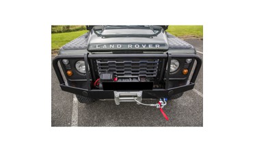 Силовий передній бампер HD2 із дугою Land Rover Defender 90/110/130 (1990-2016) фото