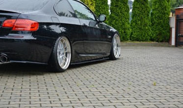 Диффузоры (накладки) под пороги BMW 3 E92 M-pack рестайлинг фото