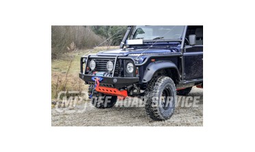 Силовий передній бампер HD2 із дугою Land Rover Defender 90/110/130 (1990-2016) фото