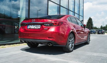 Бічні тюнінг накладки на бампер Mazda 6 GJ Mk3 рест. фото
