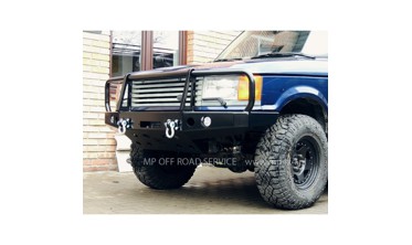 Силовой  передний бампер с креплением лебедки Range Rover P38A  фото