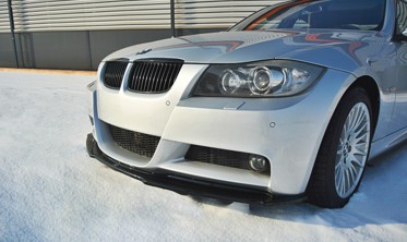 Дифузор переднього бампера BMW 3 E90 M-pack вер.1 фото