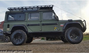 Захисні накладки на задні двері Land Rover Defender фото