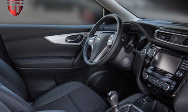 внутрішні накладки навколо ручок Nissan Qashqai фото