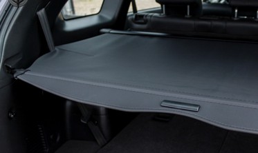 шторка-полка багажника Chevrolet Captiva черная фото