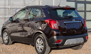 хром накладки на задние противотуманные фары Opel Mokka (дорест.) фото