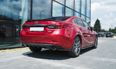Задній центральний дифузор Mazda 6 GJ Mk3 рестайл фото