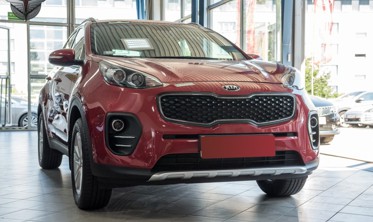 накладки на передній та задній бампер Kia Sportage фото