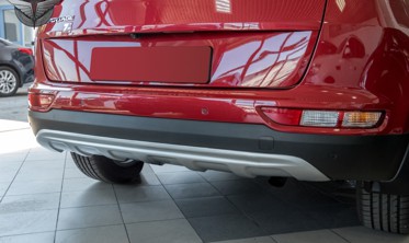 накладки на передній та задній бампер Kia Sportage фото
