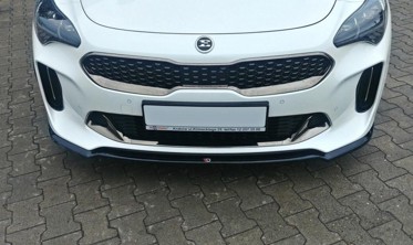 Сплиттер переднего бампера Kia Stinger GT версия 1 фото