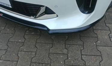 Сплиттер переднего бампера Kia Stinger GT версия 1 фото