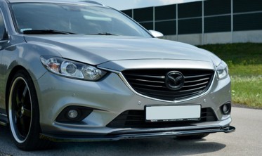 Тюнинговый диффузор переднего бампера Mazda 6 GJ Mk3 вар. 1 фото
