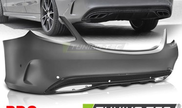 бампер задний Mercedes W205 в стиле AMG PDC фото