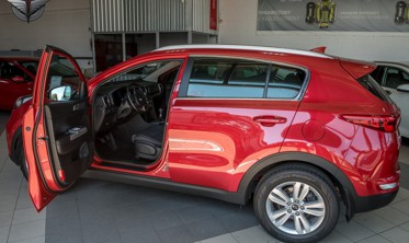 сатинові накладки склопідйомників Kia Sportage фото