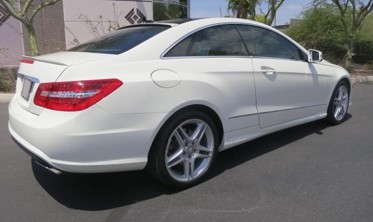 Спойлер кришки багажника Mercedes W207 фото