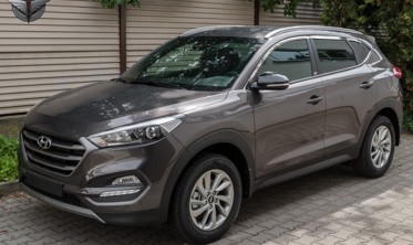 молдинги вокруг окон Hyundai Tucson фото