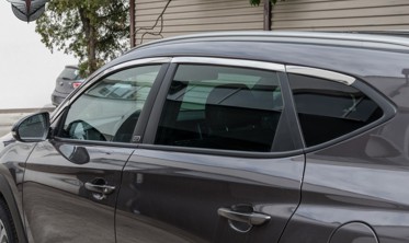 молдинги вокруг окон Hyundai Tucson фото