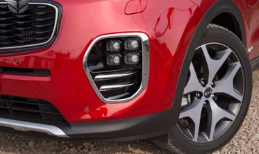 LED фари протитуманні передні Kia Sportage у стилі GT Line фото