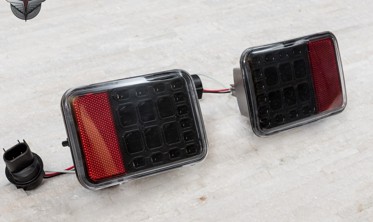 LED стопи у задній бампер JEEP WRANGLER JK фото