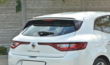 Накладка на спойлер Renault Megane Mk4 Hatchback фото