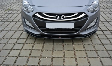 Передній дифузор бампера Hyundai i30 MK2 фото