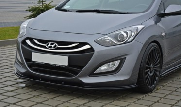 Передній дифузор бампера Hyundai i30 MK2 фото