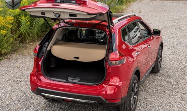 шторка-полка багажника Nissan X-Trail, бежевая фото