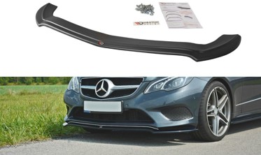 Дифузор під передній бампер Mercedes W207 Coupe, Сabrio вер.1 фото