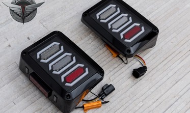 LED фонари задние Jeep Wrangler JK модель Blade фото