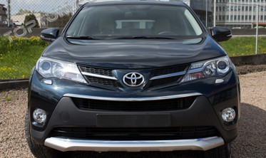 накладки на решетку радиатора Toyota RAV4 (верхняя) фото