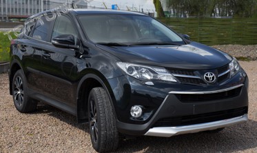 накладки на решітку радіатора Toyota RAV4 (верхня) фото