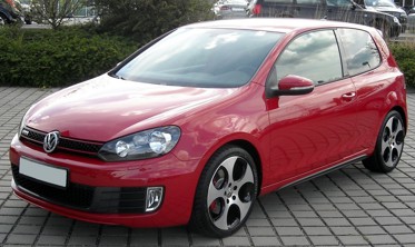 Накладки під пороги Volkswagen Golf 6 GTI-стиль фото