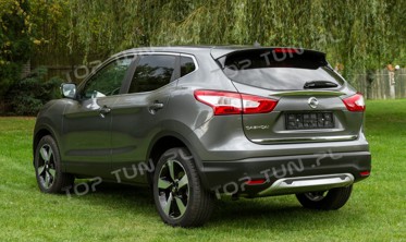 накладки на передний и задний бампер Nissan Qashqai  фото