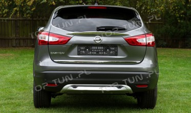 накладки на передний и задний бампер Nissan Qashqai  фото