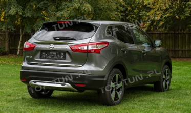 накладки на передний и задний бампер Nissan Qashqai  фото