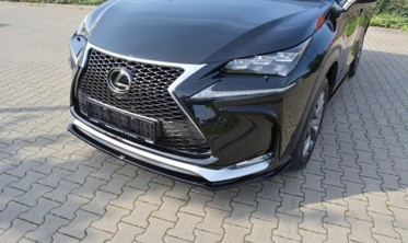 Диффузор передний под бампер Lexus NX Mk1 версия F-Sport фото