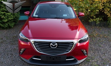 хром накладка на капот Mazda CX-3 фото