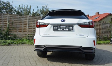 Центральний дифузор заднього бампера Lexus RX Mk4 H фото