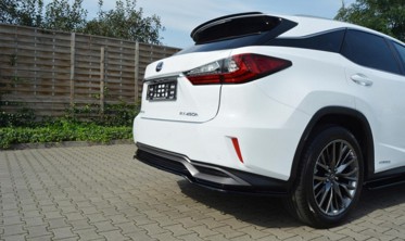Центральний дифузор заднього бампера Lexus RX Mk4 H фото