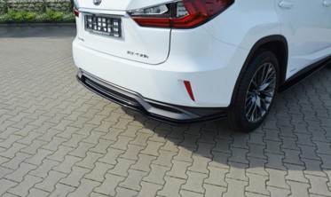 Центральний дифузор заднього бампера Lexus RX Mk4 H фото