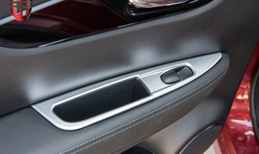 комплект хром накладок склопідйомників Nissan Qashqai фото