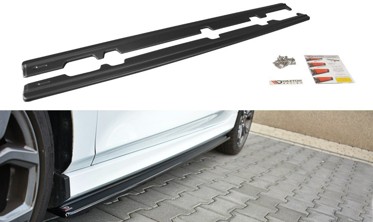 Бічні дифузори (накладки) під пороги Ford Fiesta Mk8 ST/ST-line фото