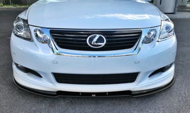 Накладка переднього бампера Lexus GS 300 Mk3 рестайл вер.1 фото